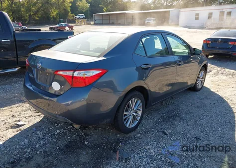 2015 Toyota Corolla Le Plus из США, поврежденный, VIN 5YFBURHE0FP198711